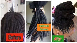 LOC EXTENSION TRANSFORMATION | TIPS WHEN LOOKING FOR LOC EXTENSIONS STYLISTS