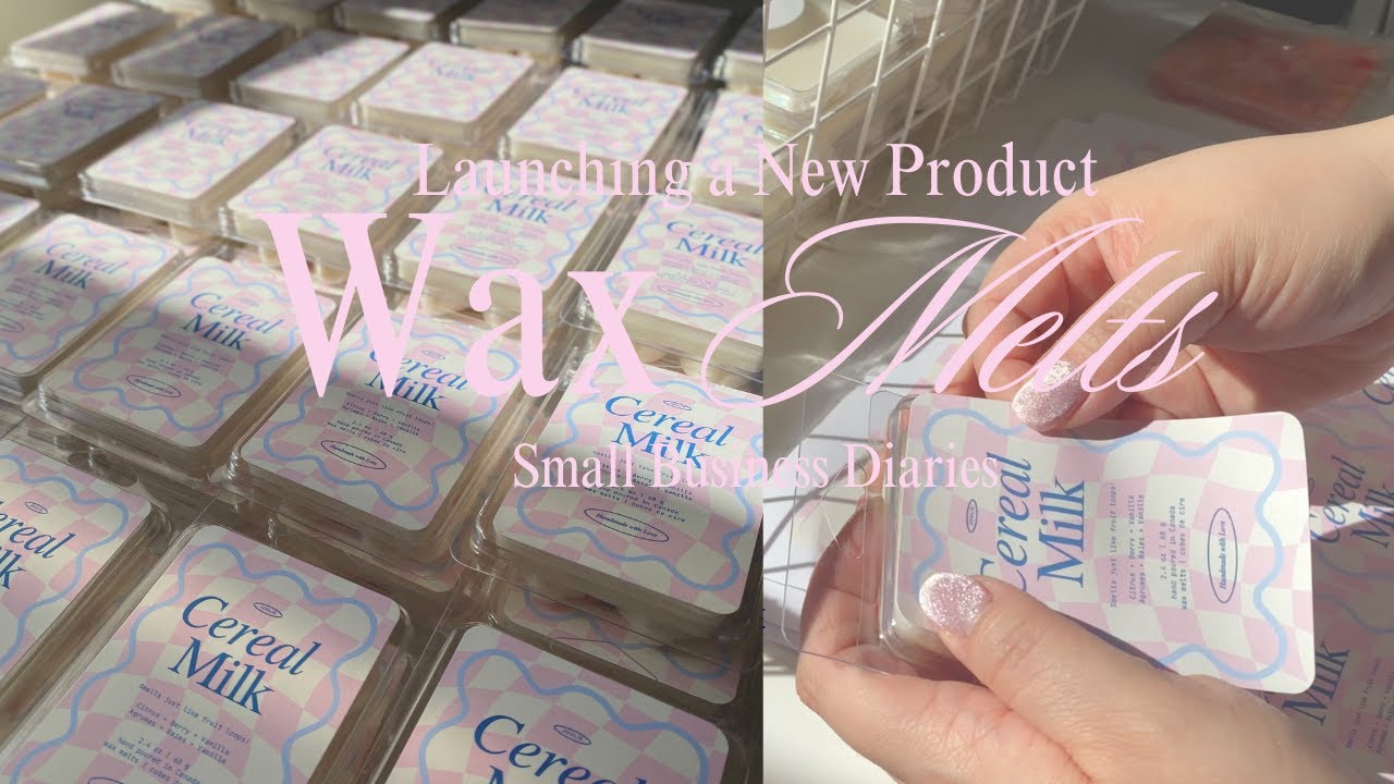 Let's make Wax Melts! | Launching a new product | Small business diaries | Golden brand 494 wax