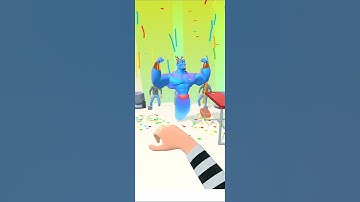 Muscle Rush Smash Running GameplayWalkThrough : All Levels : 190 #androidgamerz #shorts