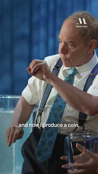When Teller speaks, we listen  👀 ✨ #PenandTeller #magic #magician