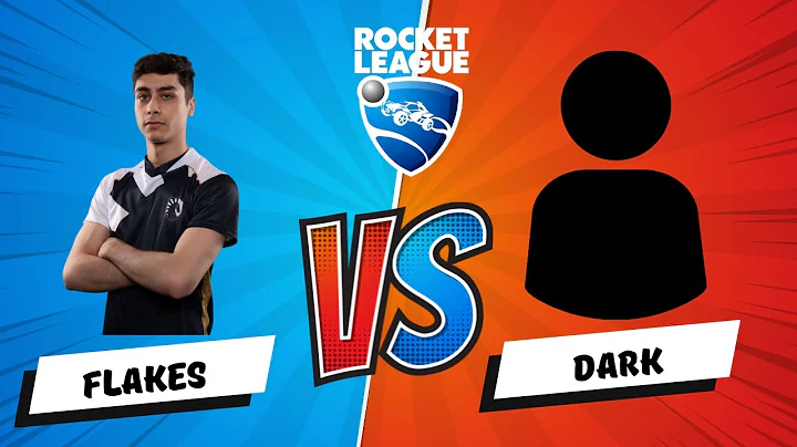 Flakes Vs Dark Rocket League 1 vs 1 (Part 1)