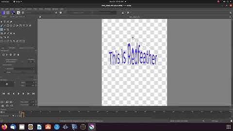 Krita How To Warp Text And Change Perspective