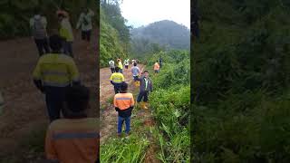 Jalan menuju PT JRBM stap