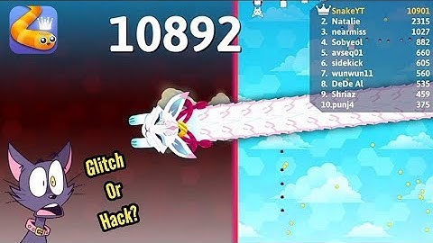 My Snake Left Out Of The Map Multiple Times In Single Game! Was It A Glitch Or Hack? Snake.Io