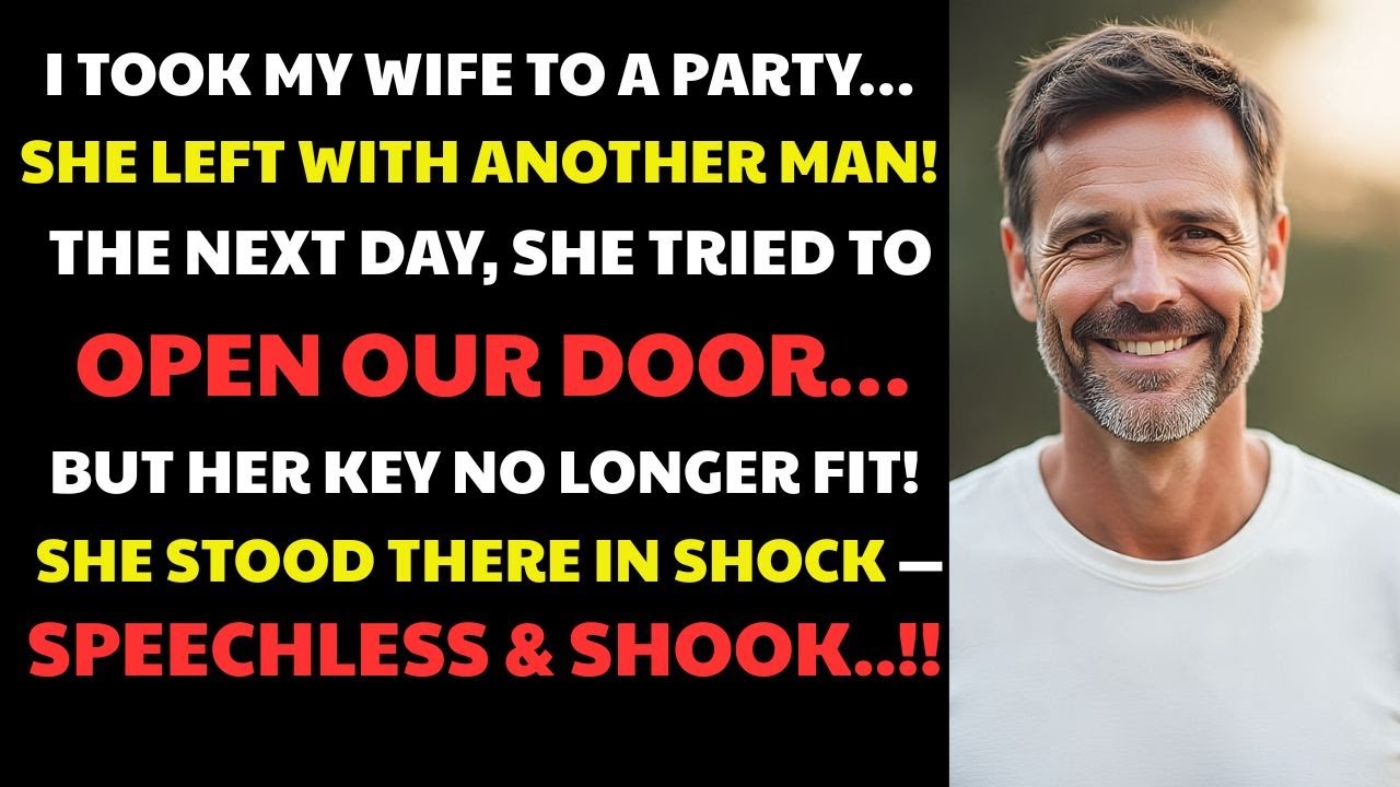 I Took My Wife To A Party—She Left With Another Man, But What She Found The Next Day LeftHer Stunned
