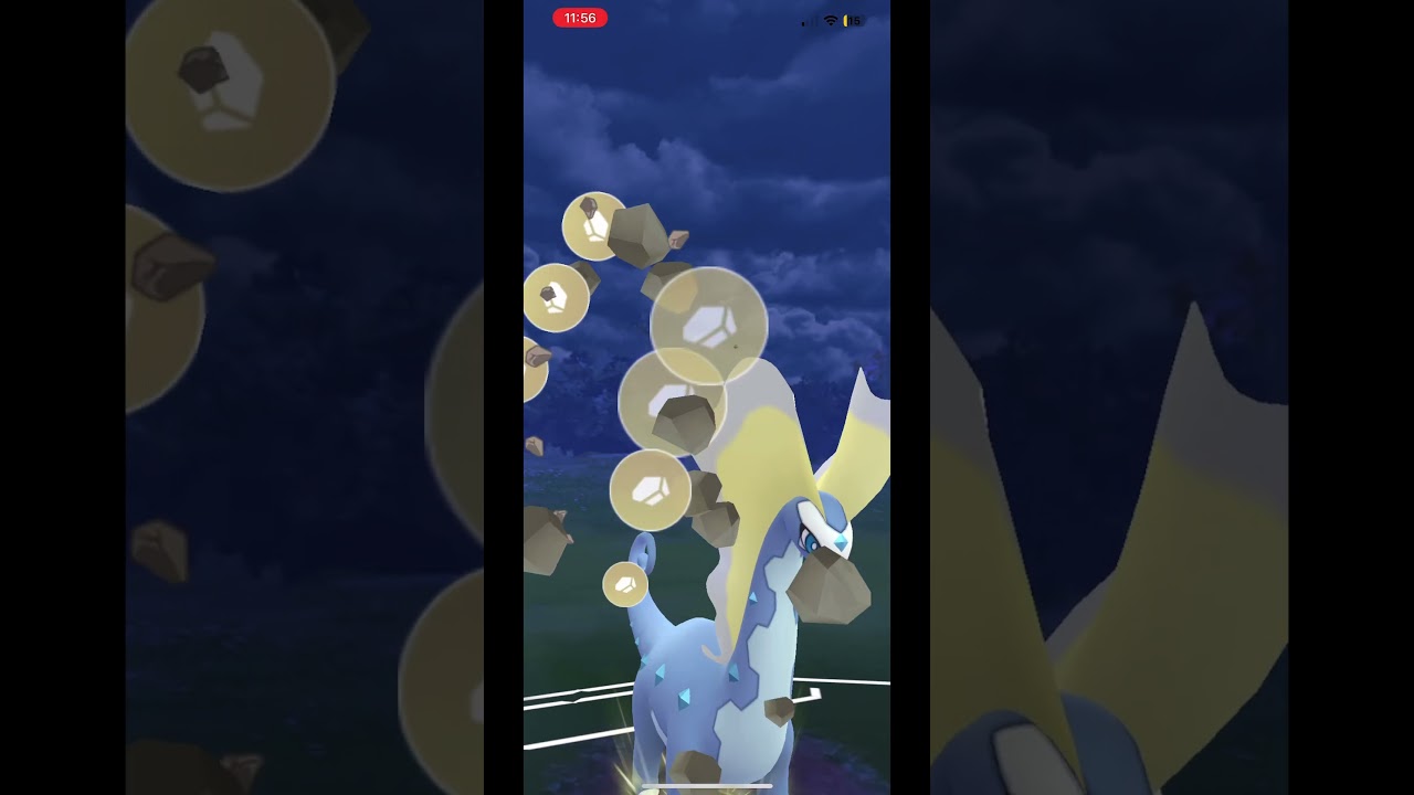 Buzzswole Respawns into a Meteor Beam from Aurorus