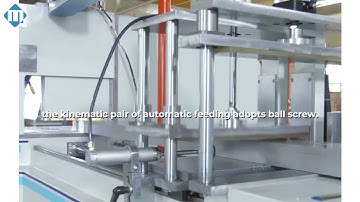 Professional High Efficient CNC full automatic Corner Connector Cutting Saw DZ600X1000 manufacturers