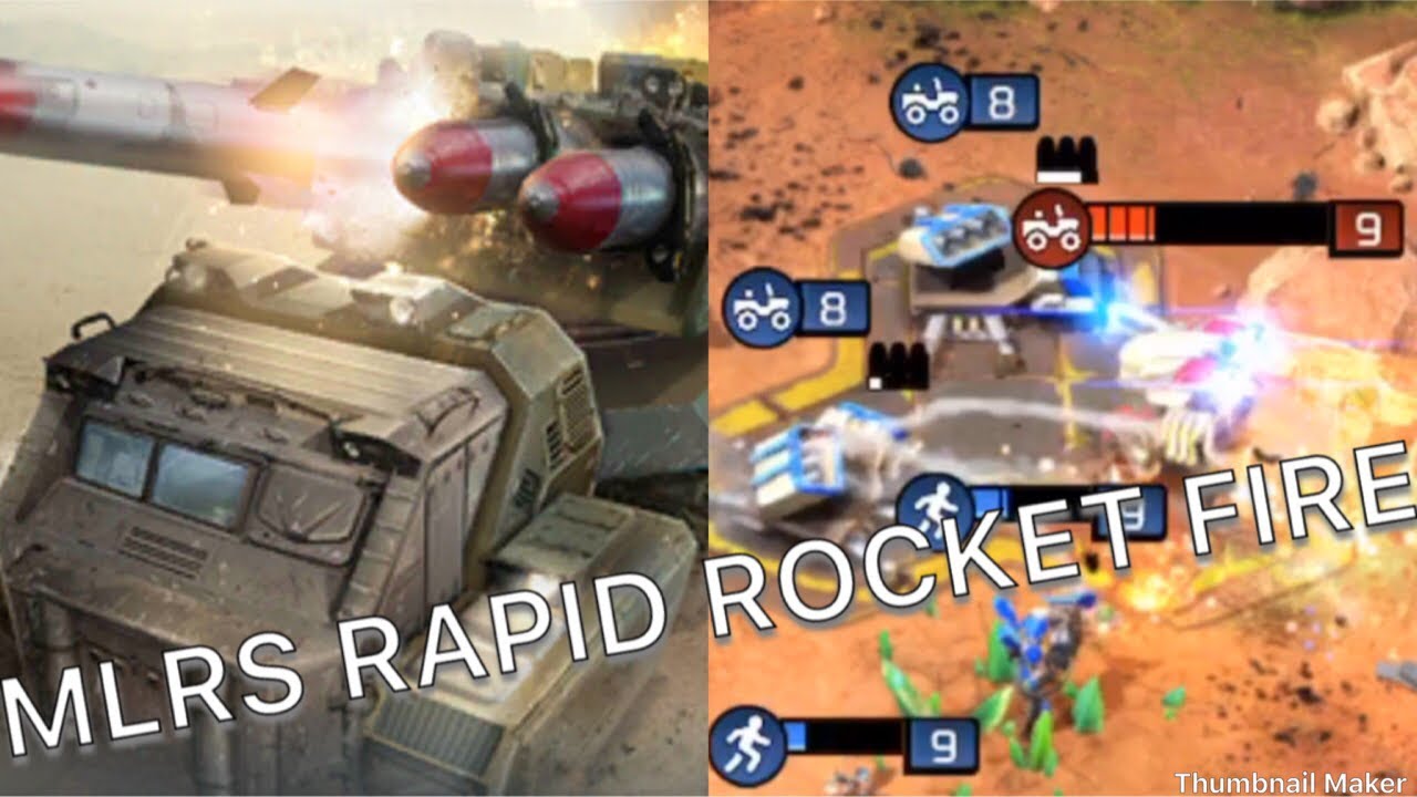 Command and Conquer: Rivals MLRS RAPID WIN STRATEGIES - YouTube