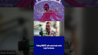 Talking NIGHTS with with artist Luigi Formisano #shorts #imagecomics