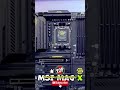MSI MAG X870E Tomahawk Max WIFI PZ Unveiled #shorts
