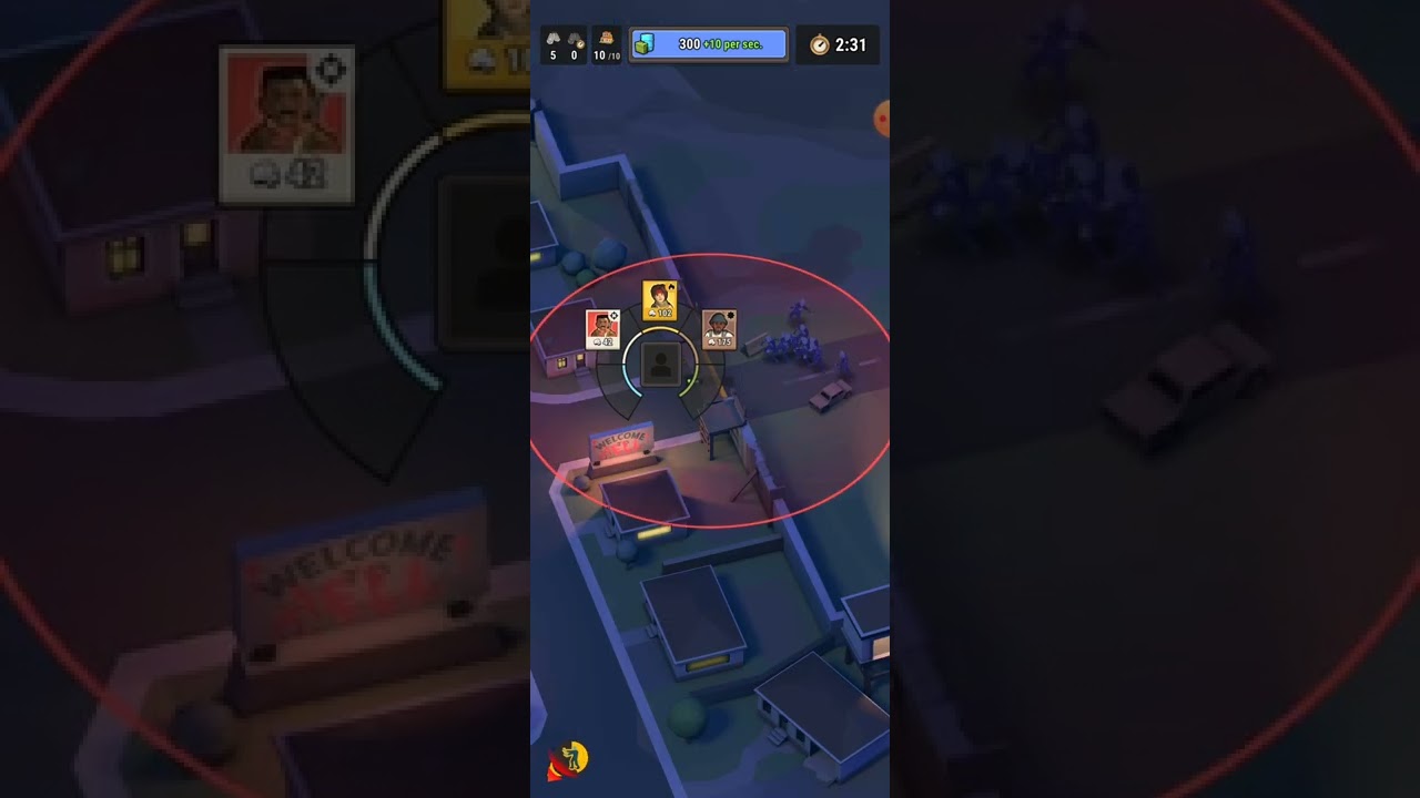 Zombie shop mini game