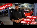 UPDATES AT MWSC!! WALK AROUND THE CORVETTE & THE NEW POWER PLANT! ANOTHER SMALL BLOCK NITROUS ENGINE