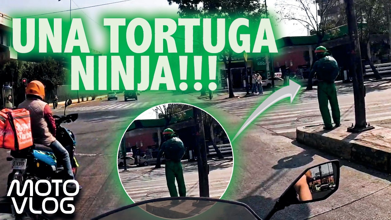 ¿Una tortuga ninja? Referencia a mi Ninja 500 KRT 🐢🔥 | Motovlog 2 #kawasaki
