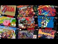 Top 300 best super nintendo games in chronological order 1991  1997