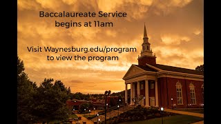 Waynesburg University Baccalaureate 2023