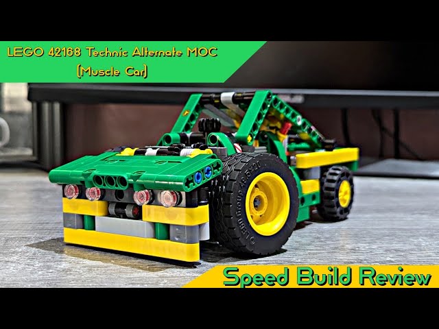 +HERO LEGO 42168 Technic Alternate MOC (Zero-Turn Mower) - LEGO
