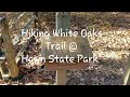 Hiking White Oaks Trail at Hawn State Park