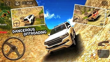 Dangerous Offroading With SUV J200 4WD Offroad Drive Pro Level 2 Gameplay ( Android/IOS )
