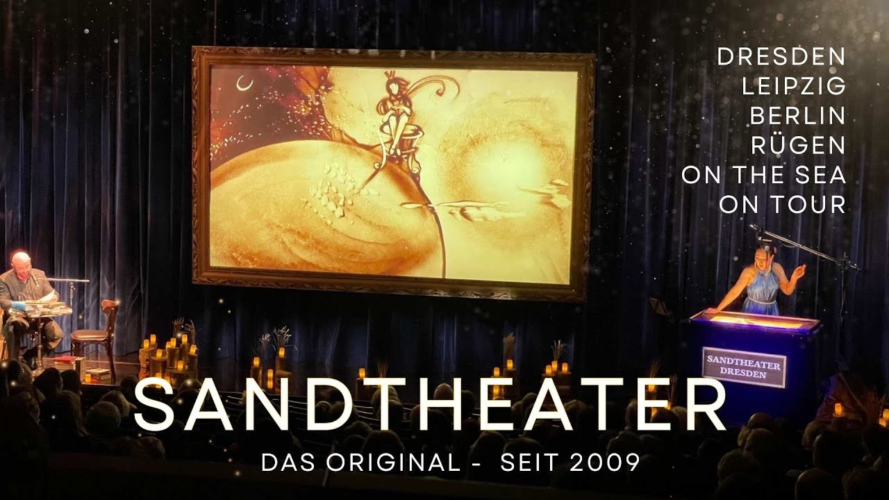 Die Sandartisten präsentieren  DAS SANDTHEATER