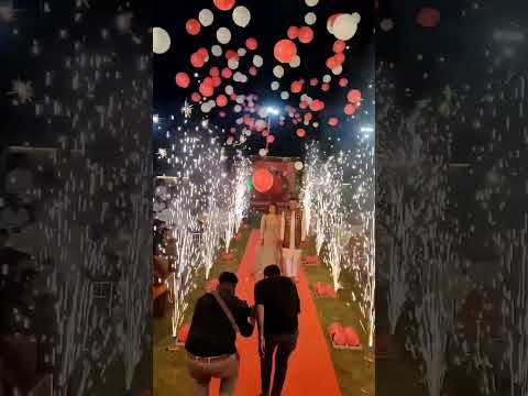 Balloon Blast | Balloon Entry | Helium Balloon Entry Balloonblast Couple Entry Coupleentry