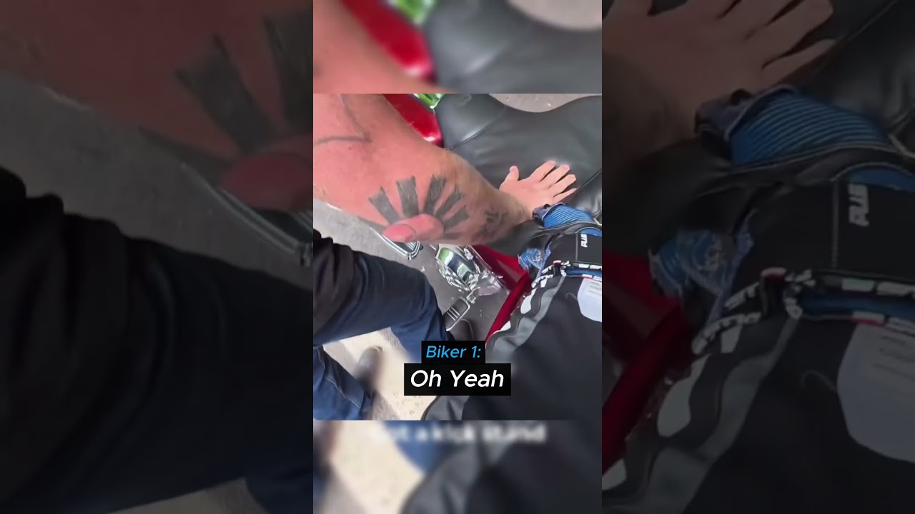 Biker Helps Out Another Biker...