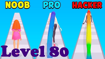 Hair Challenge in Best Result Gameplay iOS, Android Update All Trailers Game Mobile Level 80