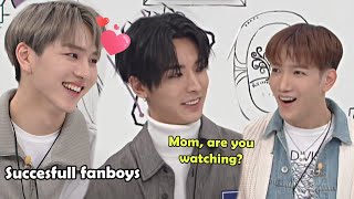 Yuto and Kino fanboying over Jun. K (2PM)
