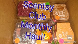 Scentsy Club Monthly Haul