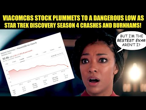 ViacomCBS Stock PLUMMETS | Star Trek Discovery S4 STINKS | Review and Commentary!