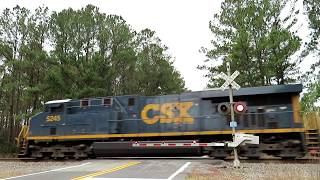 Beating A Fast Freight Train To The Another Crossing