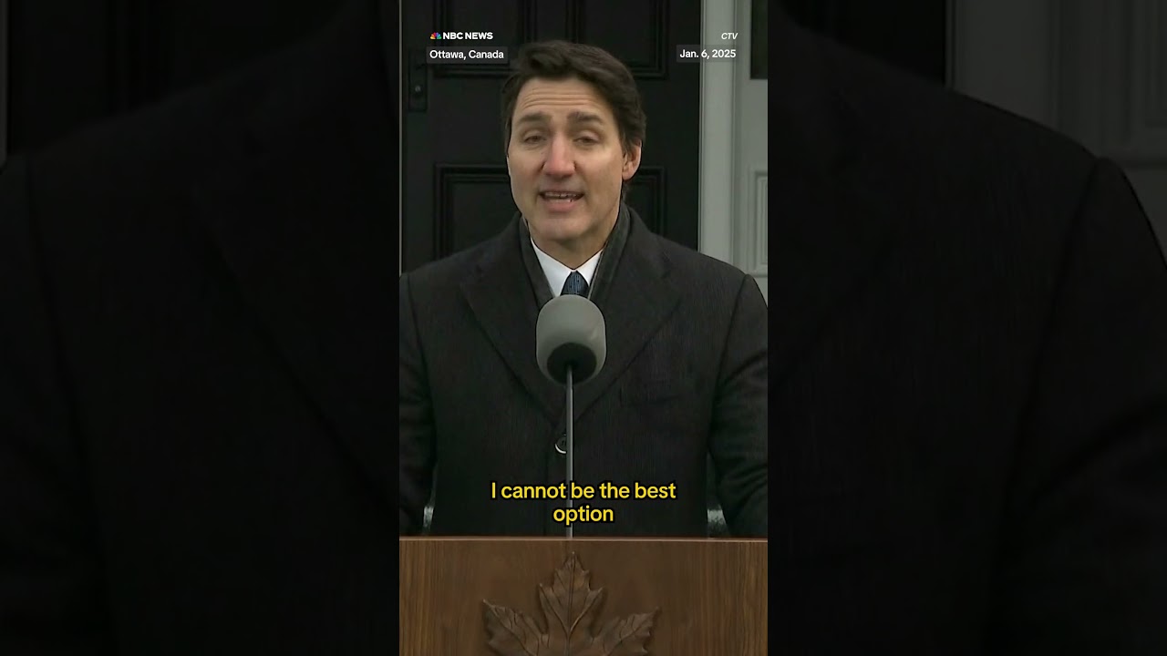 Canadian Prime Minister Trudeau announces he will step down Canadian Prime Minister Trudeau announces he will step down