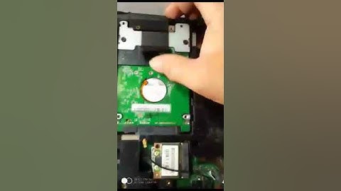 Laptop Hard Drive Removal