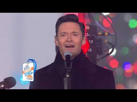 Hugh Jackman performs
