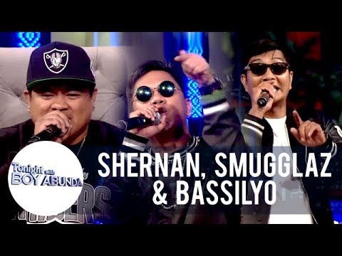 Shernan, Smugglaz, and Bassilyo perform a rap tribute for FPJ | TWBA ...