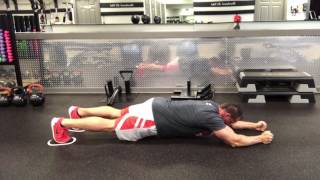 Body Saw Slider Plank