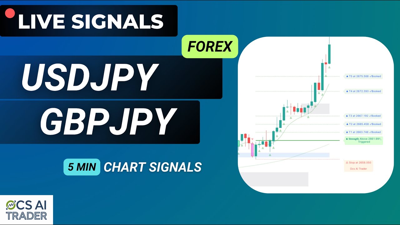 USDJPY live trading | GBPJPY live trading | Live Signals | currency trading  live