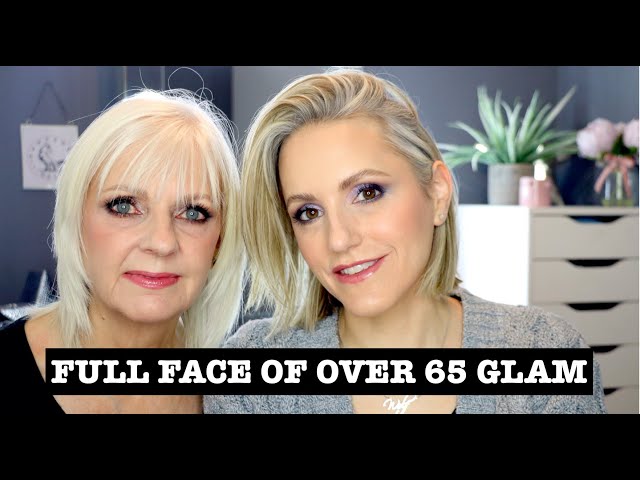 FULL FACE OF...OVER 65 GLAM