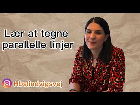 Video: Hvordan Tegne Parallelle Linjer