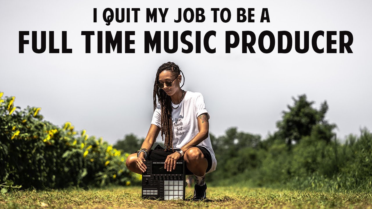 So I quit my job at the mall...to be a full time MUSIC PRODUCER! - YouTube