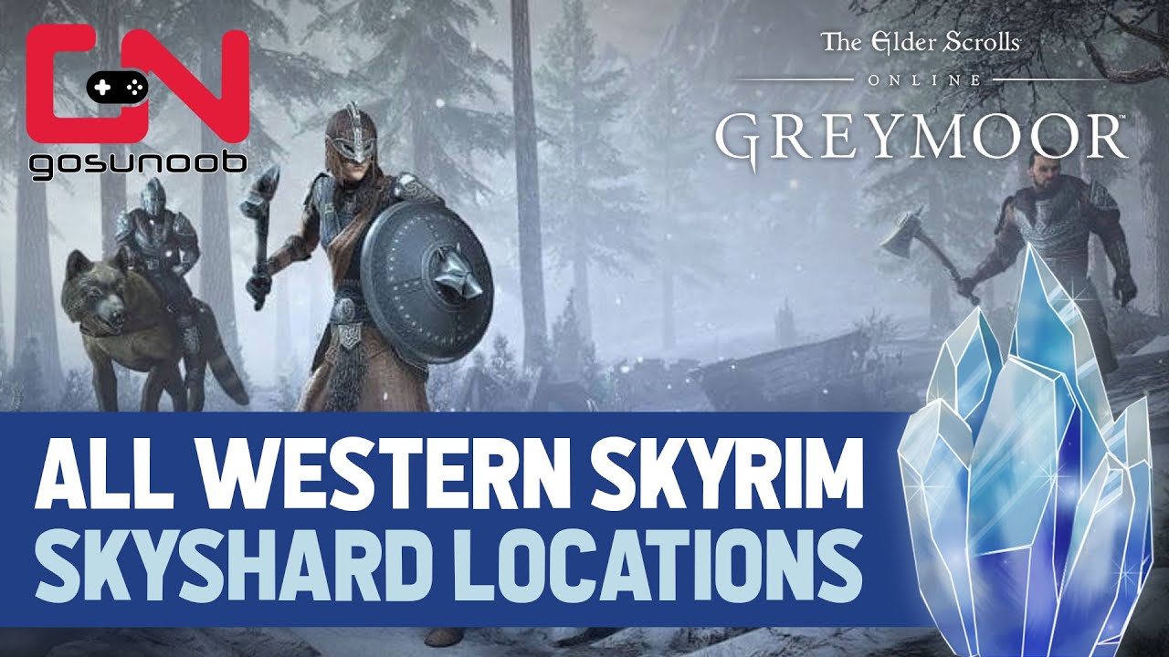 Western Skyrim Map - The Elder Scrolls Online: Greymoor (ESO)