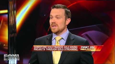 Sandstorm Gold - Financing Gold Mines Through Gold Streaming