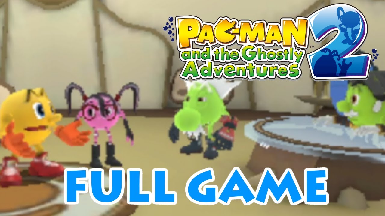 Pac-Man and the Ghostly Adventures 2 - Full Game Walkthrough (3DS)
