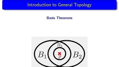 Lecture 3  Basis Theorems