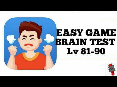 EASY GAME - BRAIN TEST LEVEL - 81,82,83,84,85,86,87,88,89,90 WALKTHROUGH