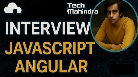 🚀 #angular Tech Mahindra JavaScript & Interview Prep | #techmahindra #angular #interview #javascript