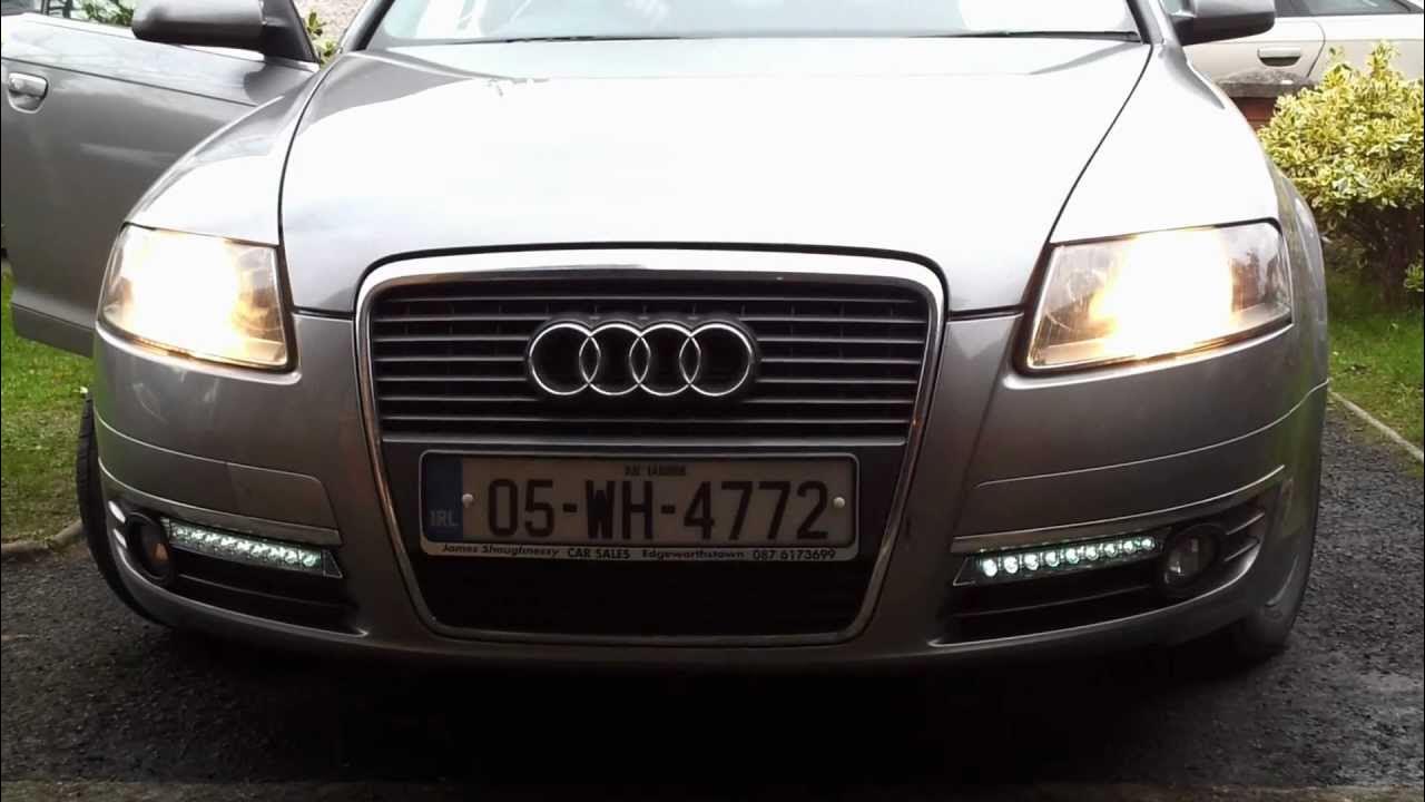 ауди а6 ходовые огни