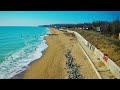 Оползень Черноморск. Полёт над пляжем и БО РАДУЖНЫЙ в Черноморске