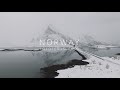 Norway  lofoten island travel film  drone 4k