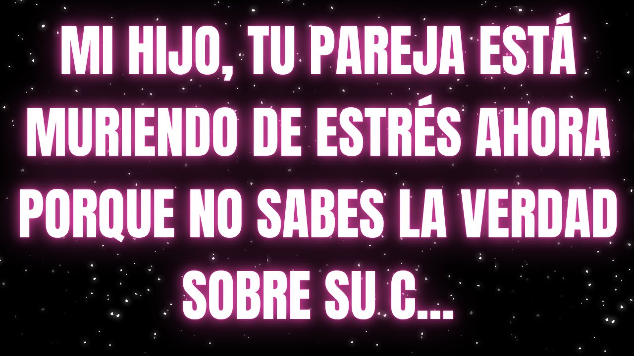 Los ángeles dicen que tu pareja está muriendo de estrés en este momento porque...