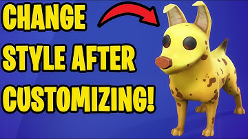 How To Re-Customize Your Fortnite Sidekick (Change Style After Customizing) - Fastest Guide